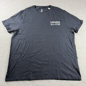 Converse All Star Chuck Taylor One Star T-Shirt Black Men’s Size XXL